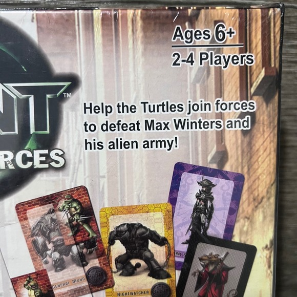 TMNT Teenage Mutant Ninja Turtles Joining Forces Game Briarpatch Ages 6+ New - Picture 5 of 12
